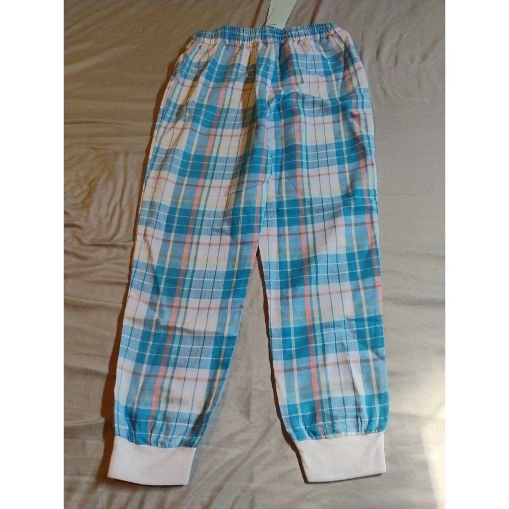 Cat & Jack Pajama Pants Bottoms Plaid Medium 8/10